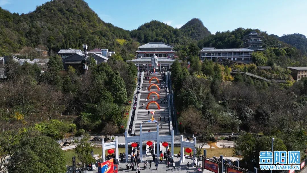 同城榜第二,浏览量800w !来贵阳孔学堂过新年-贵阳网